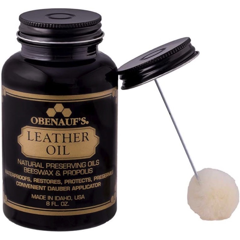 Obenauf's Heavy Duty LP Leather Conditioner – 4 Oz, Natural Oil & Beeswax Formula
